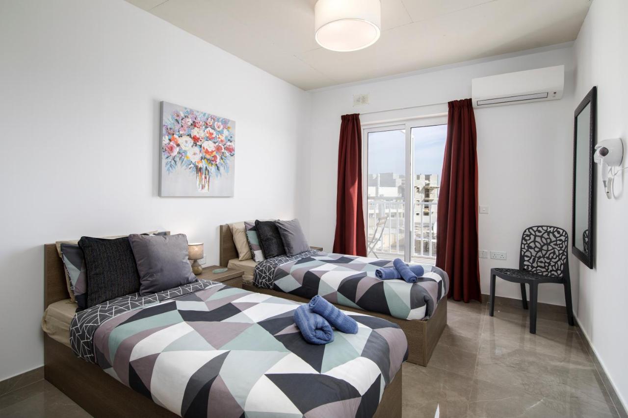 Hilltop Apartments - Stylish Comfort Living Close To The Sea, Bugibba St. Paul's Bay Exteriér fotografie